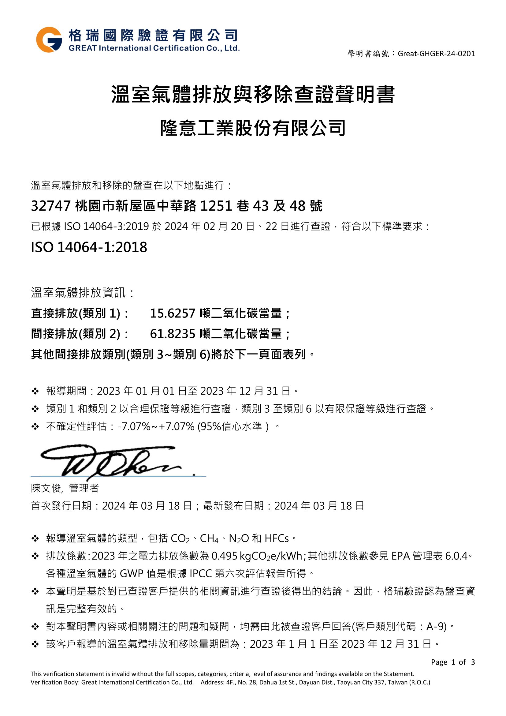 ISO14064-1